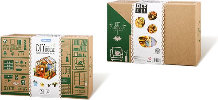 Actual product image Robotime Cathy's Flower House