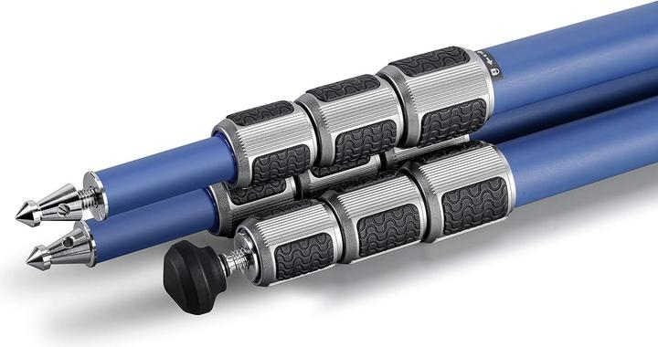 Actual product image Leofoto Poseidon Carbon Tripod LP-324C (without head) (Carbon, Metal)