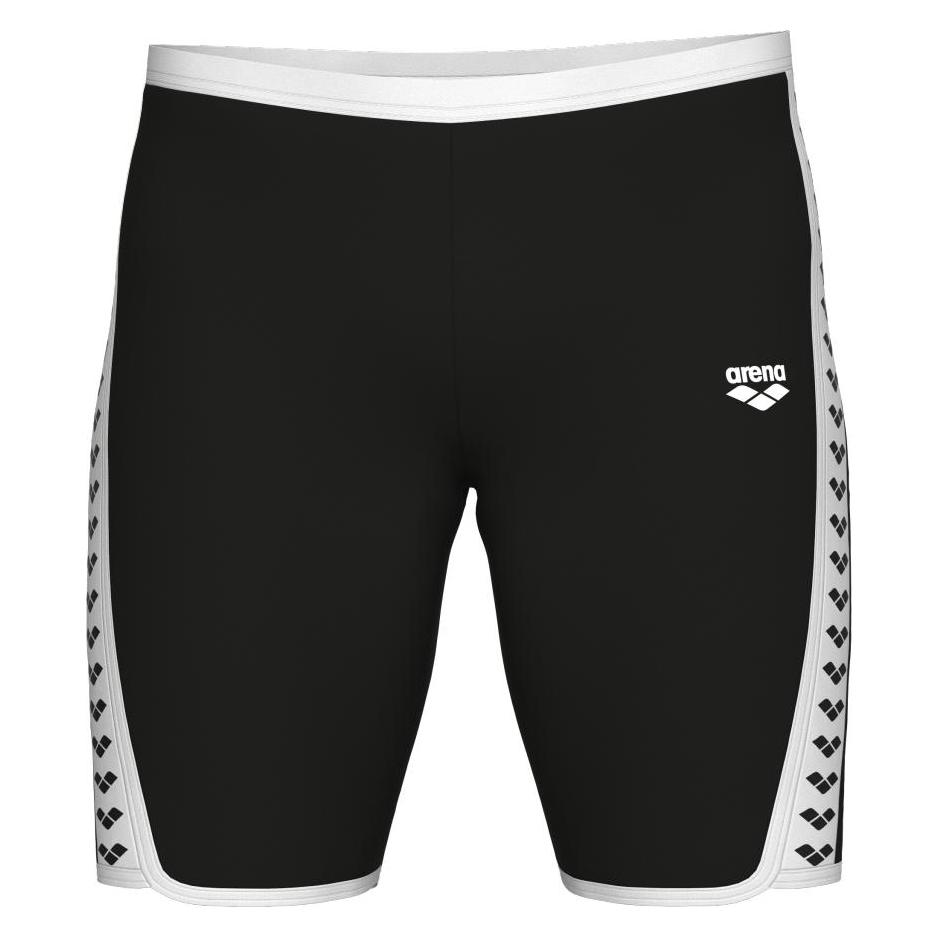 Arena, Herren, Badehosen, M Icons Swim Jammer Solid, Schwarz, (3)