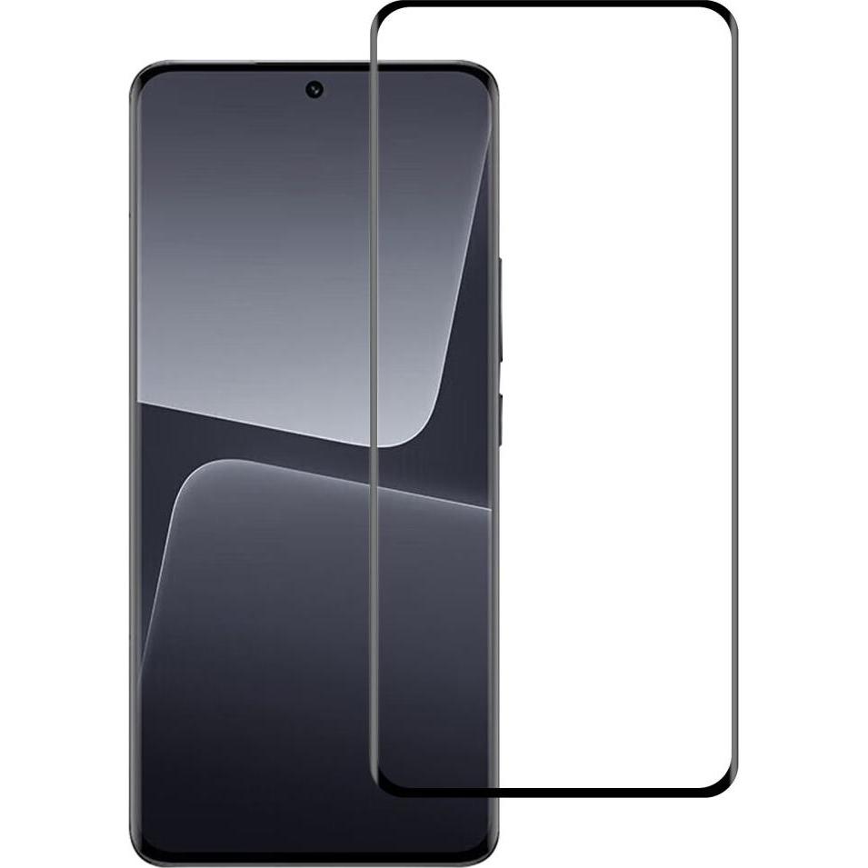 Protectorking 1x Echtes Tempered 9H Panzerhartglas 3D KLAR (1 Stück, Xiaomi 13T, Xiaomi 13T Pro), Smartphone Schutzfolie