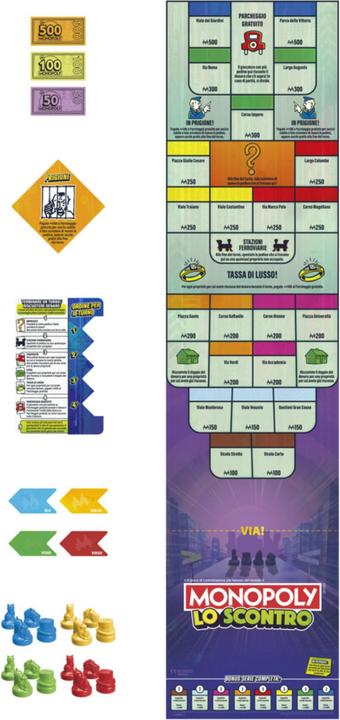 Produktbild Hasbro Gaming Monopoly (Italienisch)