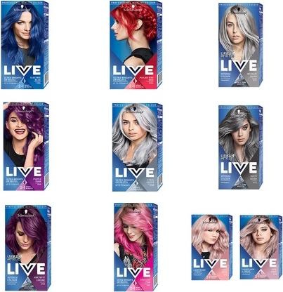 Actual product image Schwarzkopf Live Ultra Brights (92 Pillar Box Red)