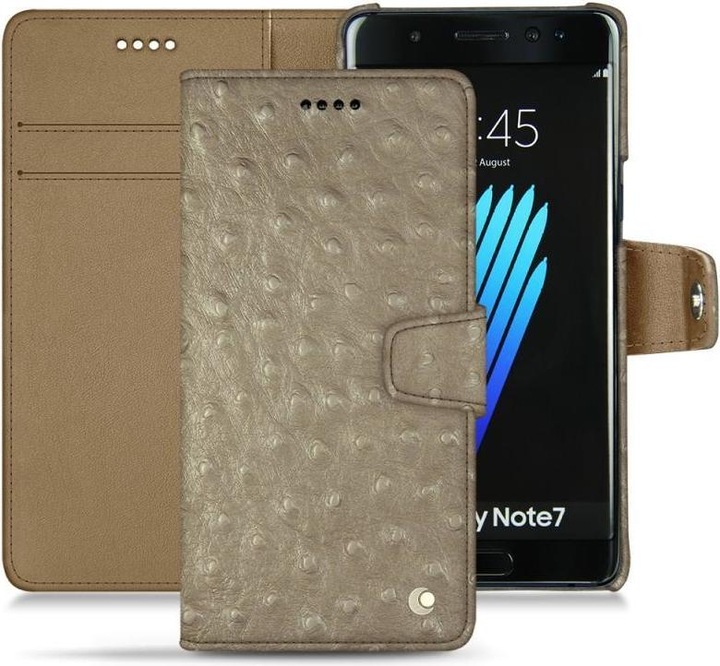 Actual product image Noreve Leather case wallet (Samsung Galaxy Note 7)
