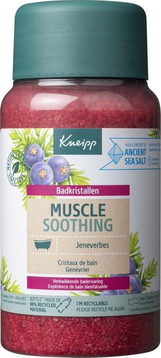 Kneipp Muskelentspannendes Badesalz Wacholderkristalle für Körperentspannung 600g (Badesalz)
