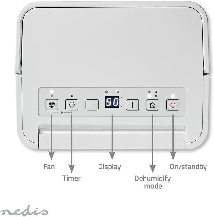 Image du produit Nedis Déshumidificateur d'air (38 m², 10 l/24h)