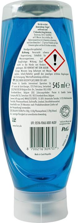 Actual product image Fairy Max Power Antibacterial Washing Up Liquid 0.37 l (Liquid)