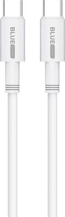 Actual product image Blue Power 65W, 1x USB / 2x USB-C with USB-C cable (65 W, 2 ports)