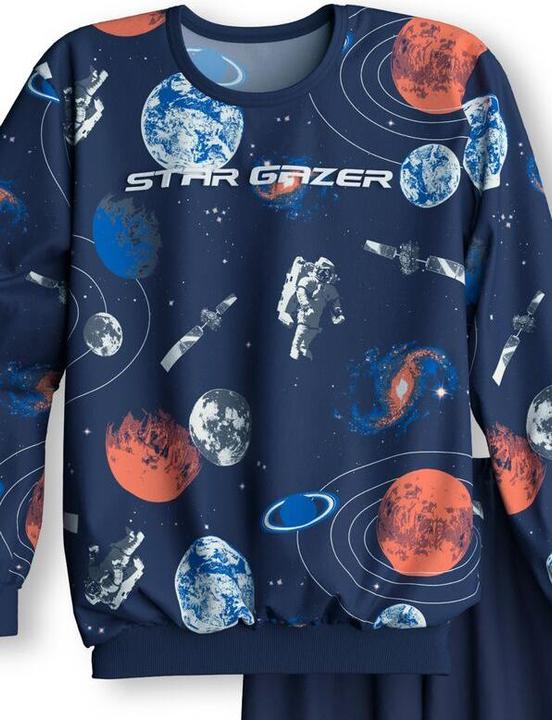 Produktbild Calida Kids Space Bündchen-Pyjama (128)