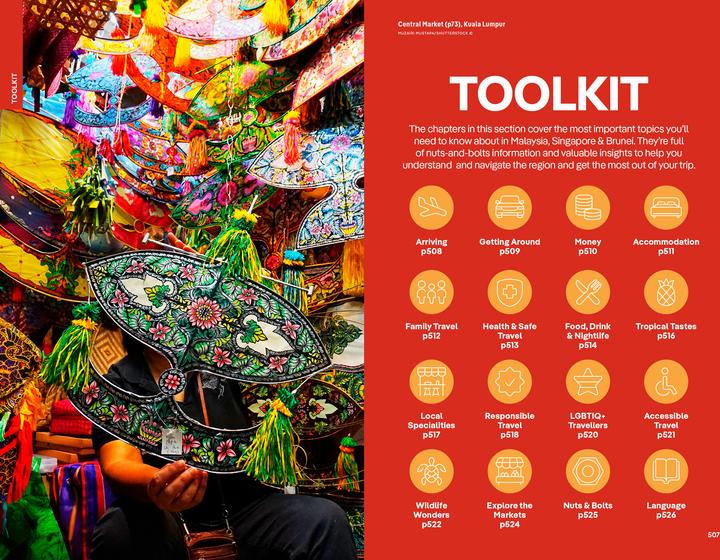 Image du produit Malaysia, Singapore & Brunei (Anglais, Cheng Sim, Collectif, Jaclynn Seah, Lindsay Brown, Marco Ferrarese, Régis St. Louis, Ria de Jong, Simon Richmond, Winnie Tan, 2024)