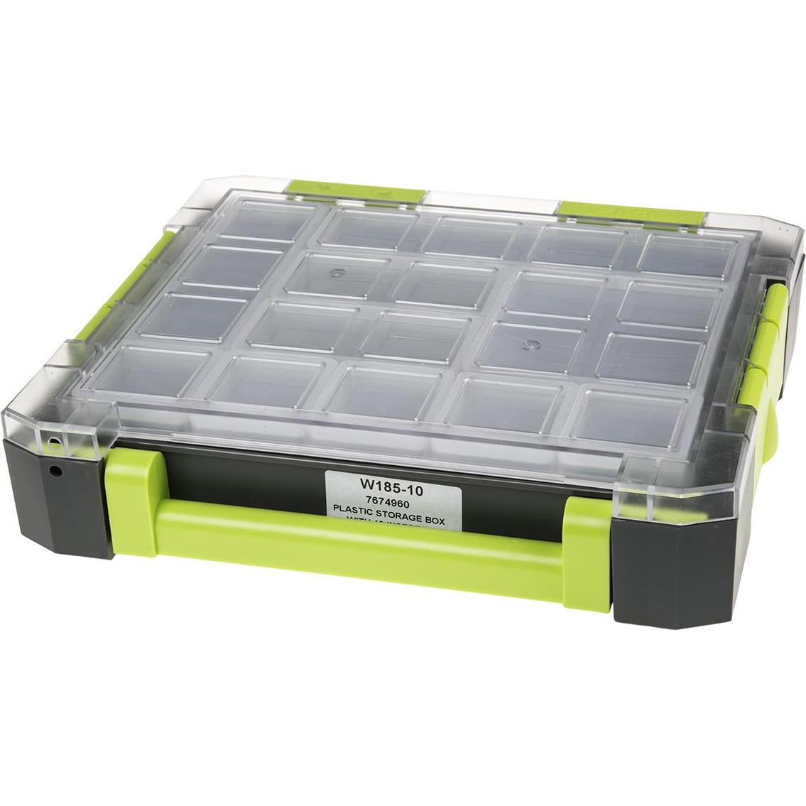 Thumbnail - Rs Pro, Regal Zubehör, Kunststoffbox mit 10 Einschen