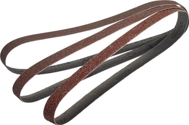 Produktbild wolfcraft 1 Gew.-Schleifbänder-Set 3-tlg. 13x457 (120, 40, 80)
