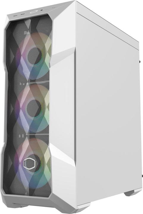 Actual product image Cooler Master Go CoolerMaster MasterBox TD500 ARGB V2 White (ATX, mATX, Mini-ITX, SSI CEB, E-ATX)