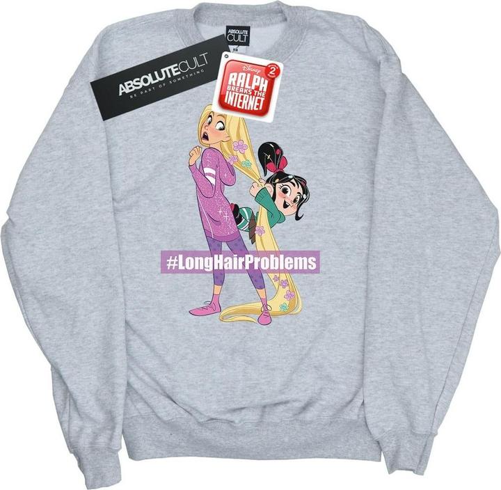 Produktbild Disney Wreck It Ralph Rapunzel And Vanellope Sweatshirt (4XL)