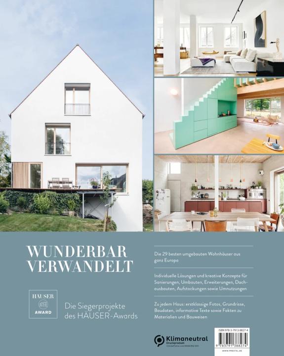 Produktbild Umgebaute Häuser (Deutsch, Bettina Hintze, 2022)