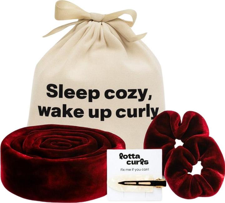 Lotta curls Set de rubans à friser (Set d'élastiques pour cheveux)