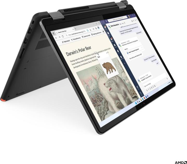 Productafbeelding Lenovo 13w Yoga Tweede Generatie (13' AMD) | 33,02 cm (13') 2-in-1 Notebook voor het Onderwijs (13.30", 16 GB, 512 GB, IT)
