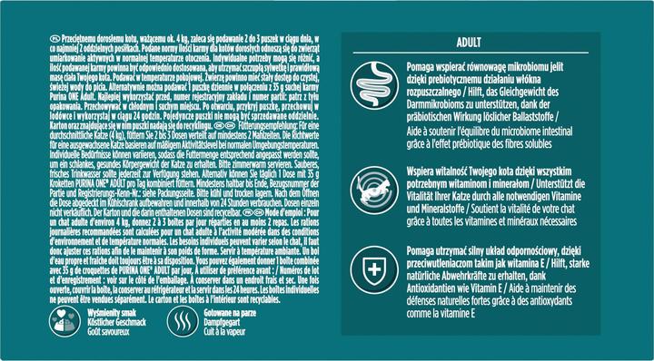 Produktbild Purina ONE Adult Terrine Mit Huhn Und Karotten, Mit Lachs Und Karotten (Adult, 4 Stk., 340 g)