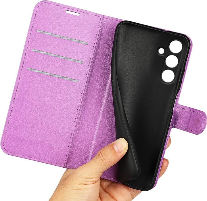 Actual product image Cover-Discount FE - Leather case cover (Samsung Galaxy S24 FE)