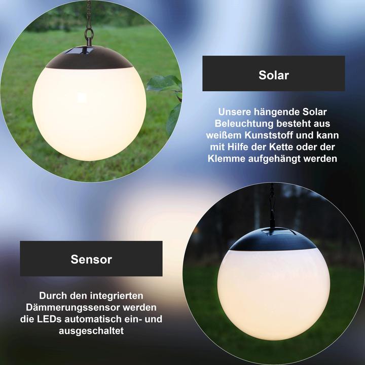 Actual product image Star Trading Solar Decoration Globe (15 lm, IP44)