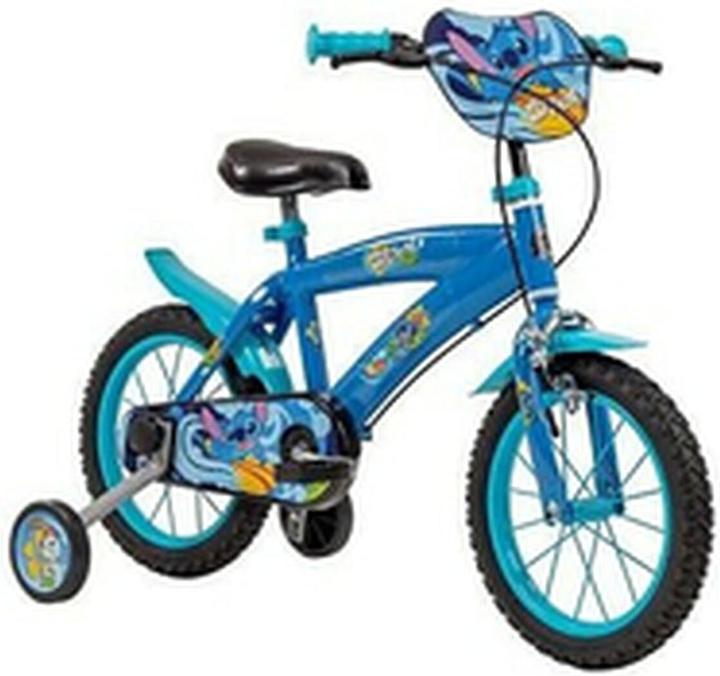 Immagine prodotto Mandelli Bicicletta Disney Stitch con Rotelle e (14")