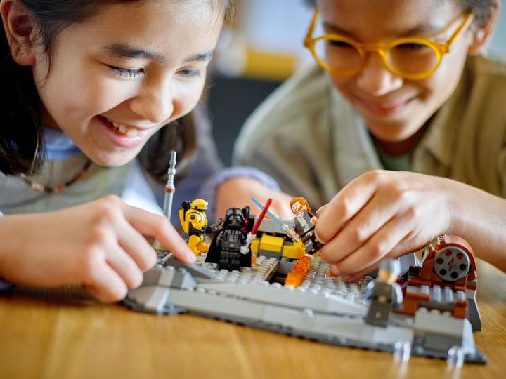 Produktbild LEGO 75334 Obi-Wan KenobiTM vs. Obi-Wan KenobiTM Darth Vad (75334, LEGO Star Wars)