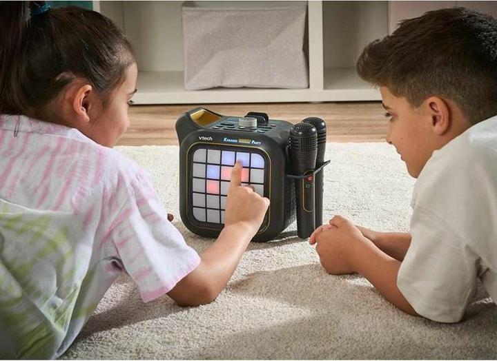 Produktbild VTech Bluetooth Lautsprecher mit Karaoke Mikrofon Duo Golden edition