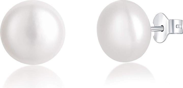 Image du produit JVD Boucles d'oreilles en argent avec perles SVLE0545XD2P1 - Diamètre : 0.9 cm