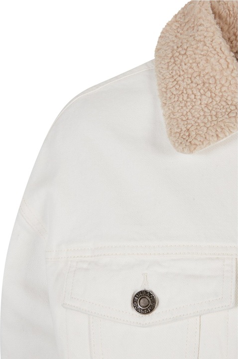 Produktbild Urban Classics Ladies Oversized Sherpa Denim Jacket - 19395 (XL)