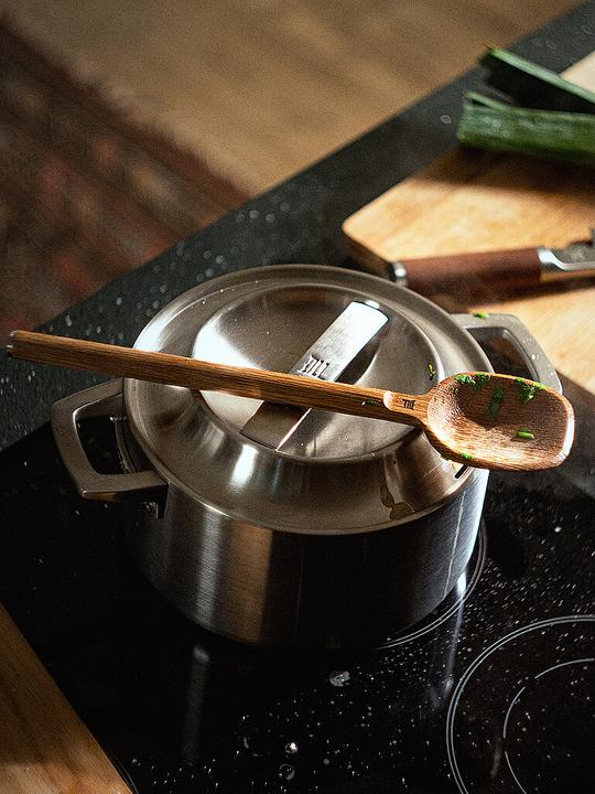 Actual product image Fiskars North steel puodas 3L (Pot, Steel, 28.50 x 10.70 cm)