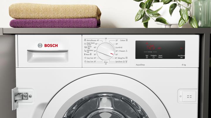 Image du produit Bosch Hausgeräte Série 6 Lave-linge à chargement frontal8 kg 1200 Um, C (8 kg, Gauche)