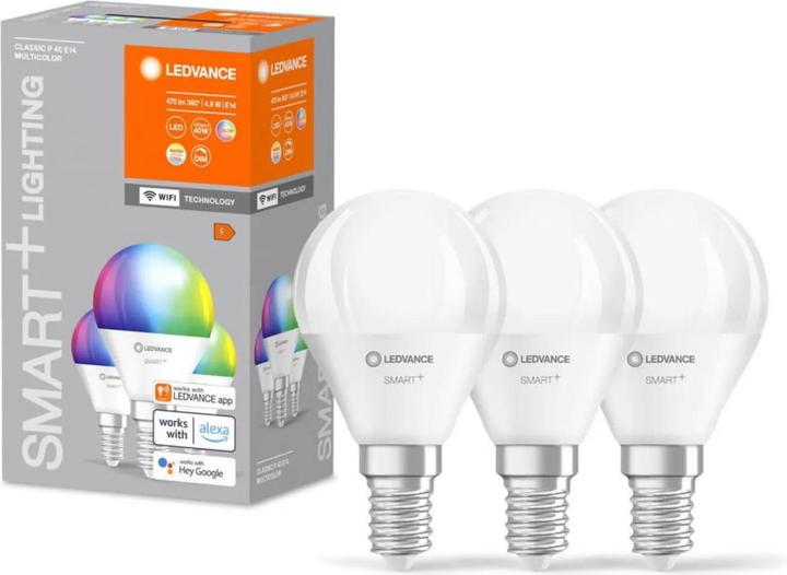 Actual product image Ledvance Mini Bulb (E14, 470 lm, 3 x)