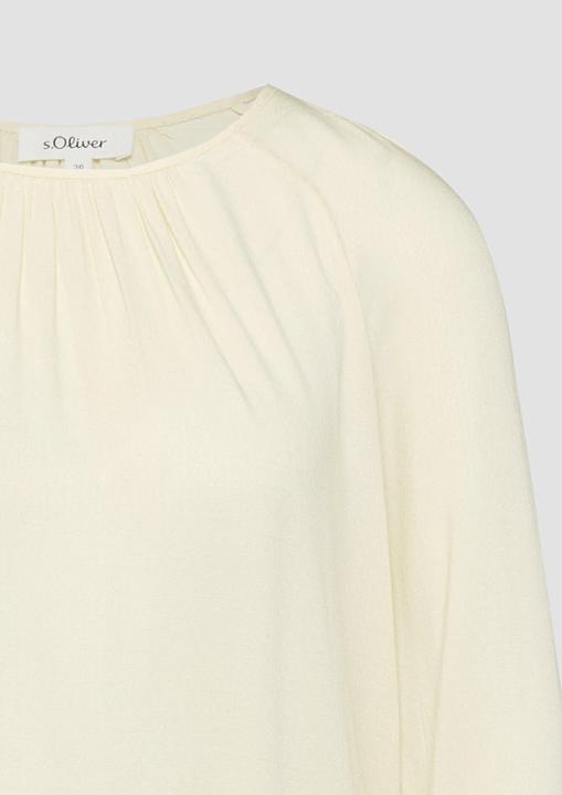 Immagine prodotto s.Oliver Strukturierte Viskose-Bluse mit Raff-Details (48)