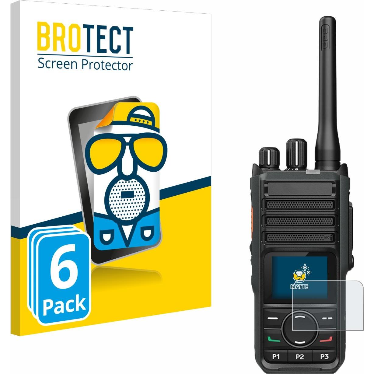 BROTECT Pellicola Opaca, Accessori per walkie-talkie