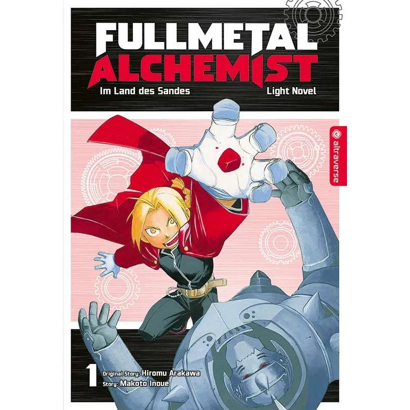 Fullmetal Alchemist Light Novel 01, Belletristik von Anemone Bauer, Hiromu Arakawa, Makoto Inoue