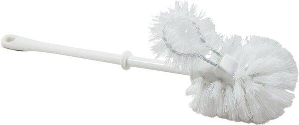 Immagine prodotto GVS WC Bürste mit Randreinigung, Kunststoff, 40 cm, weiss