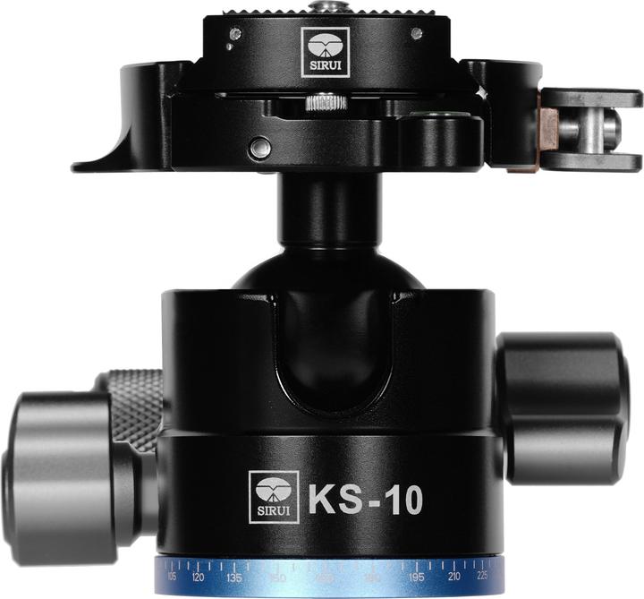 Sirui KS-10 rotule ball black avec attache rapide et plateau TY-55X (Tête sphérique)