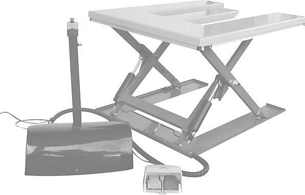 Produktbild eurokraft basic Flachform-Hubtisch