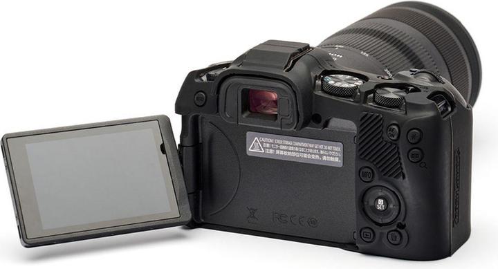 Actual product image easyCover Silicone protector black for Canon R8 (novelty) (Cover, R8)