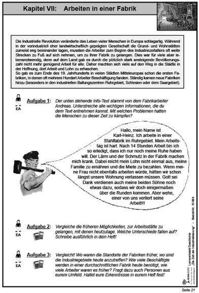 Produktbild Lernwerkstatt - Die Zeit der Industrialisierung (Deutsch, Lynn-Sven Kohl, Moritz Quast, 2006)