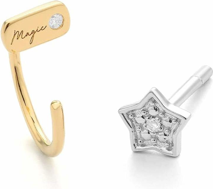 Immagine prodotto Secrecy Damenohrringe Sterlingsilber 1,5 cm (Argento)