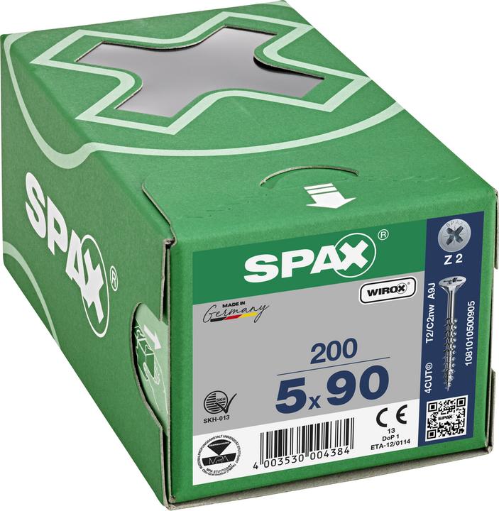 Productafbeelding Spax Spaanplaatschroeven (200 Schroeven per stuk)