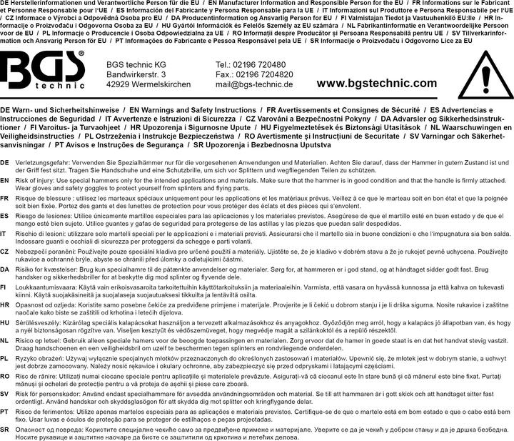 Immagine prodotto BGS Martello a faccia morbida (300 g)