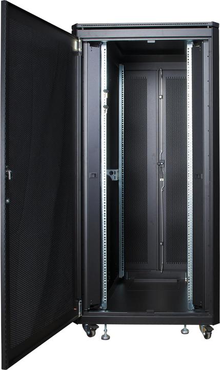 Produktbild Logon RSL36U81BL Vrijstaande rek 36U 600kg Zwart rack (36 HE, 19 Zoll Rack)