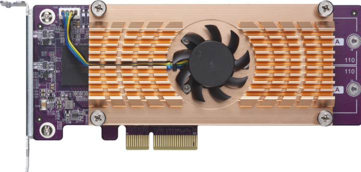 Actual product image QNAP DUAL M.2 SQM2-2P-244A