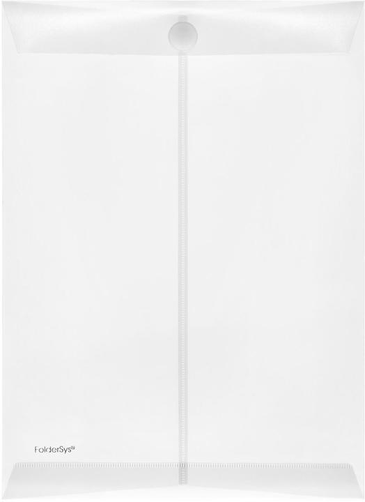 Actual product image Foldersys Document pouch, DIN A4, Velcro closure, PP (A4, 10 x)