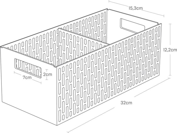 Produktbild Yamazaki Gemüsekorb TOWER (1 x, 15 x 32 x 12 cm)