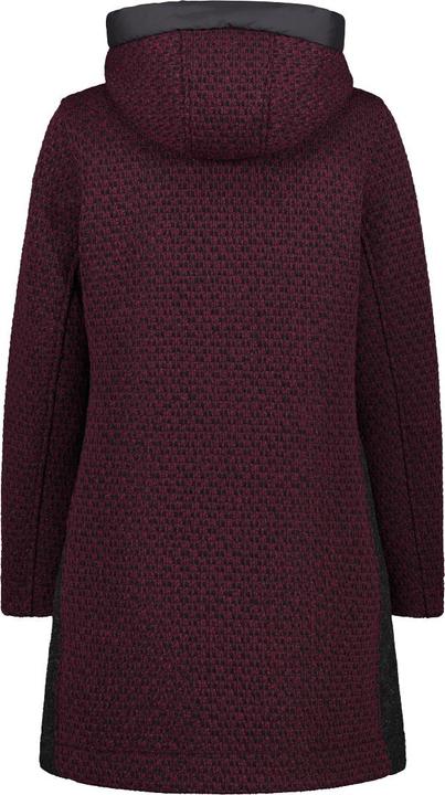 Produktbild CMP Campagnolo Wooltech Damen Hoodie Mantel (46)