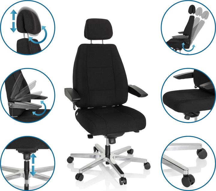 Image du produit Hjh Office 24 HOURS I (48 - 58 cm)