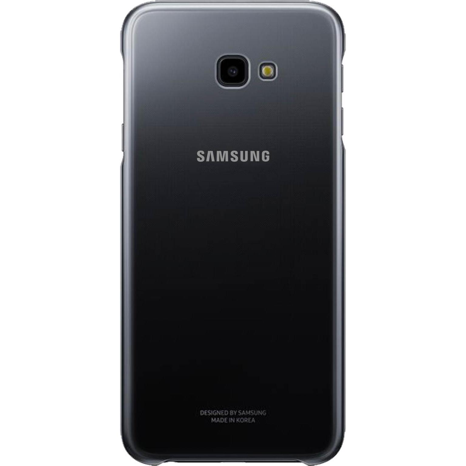 Samsung Gradation Cover (Samsung Galaxy J4+), Smartphone Hülle, Schwarz