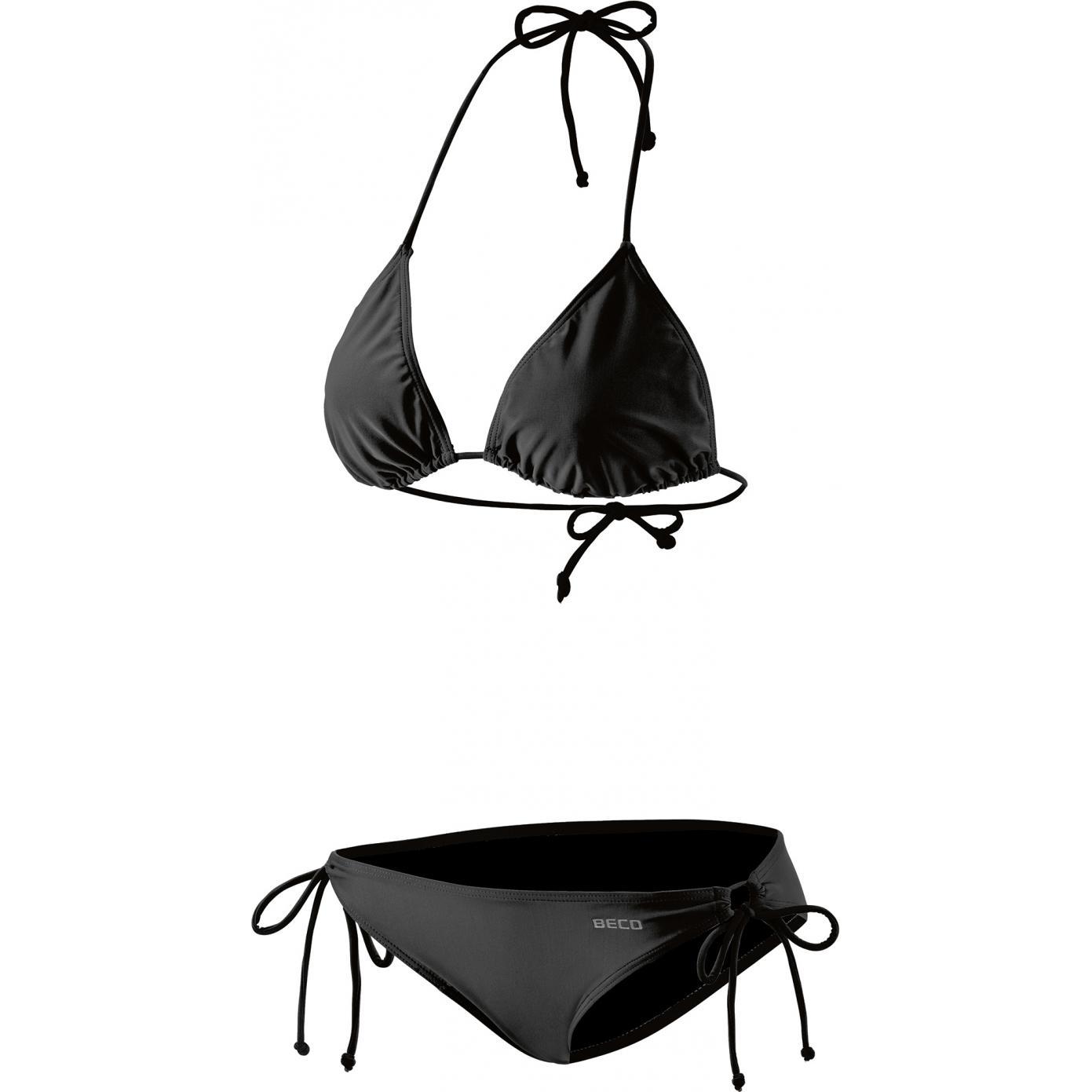 Beco, Damen, Bikini, TriangelBikini schwarz, Schwarz, (38)
